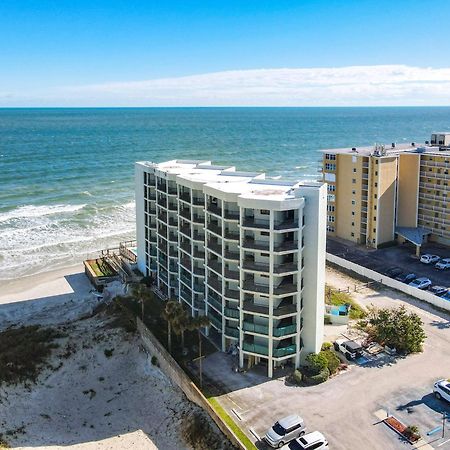 Ocean View With A Beachfront Pool At Ocean Trillium Condo ~ 702 New Smyrna Beach Bagian luar foto