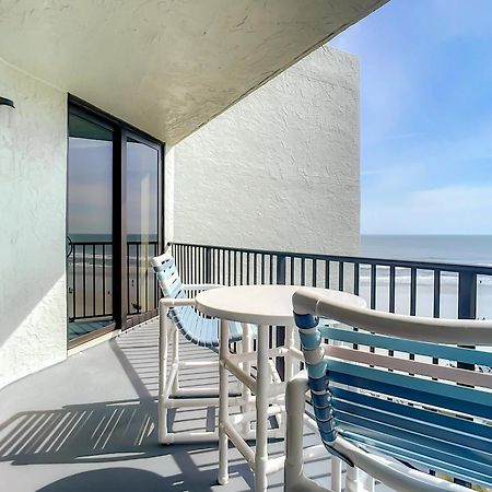 Ocean View With A Beachfront Pool At Ocean Trillium Condo ~ 702 New Smyrna Beach Bagian luar foto