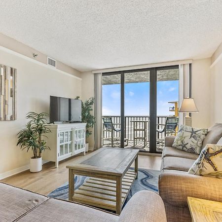 Ocean View With A Beachfront Pool At Ocean Trillium Condo ~ 702 New Smyrna Beach Bagian luar foto